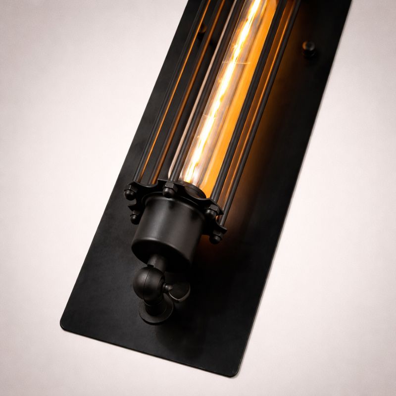 Iron Forge Cage Sconce