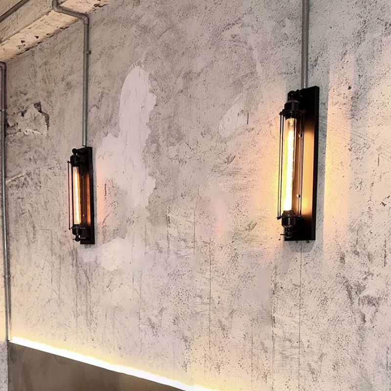Iron Forge Cage Sconce